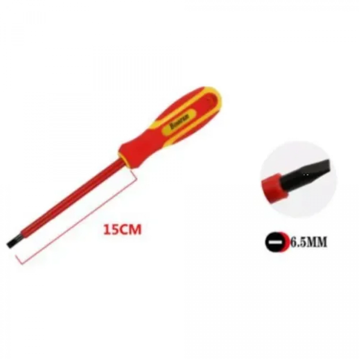 Μαγνητικό Κατσαβίδι Ίσιο 6.5mm 15cm Bossram 655997