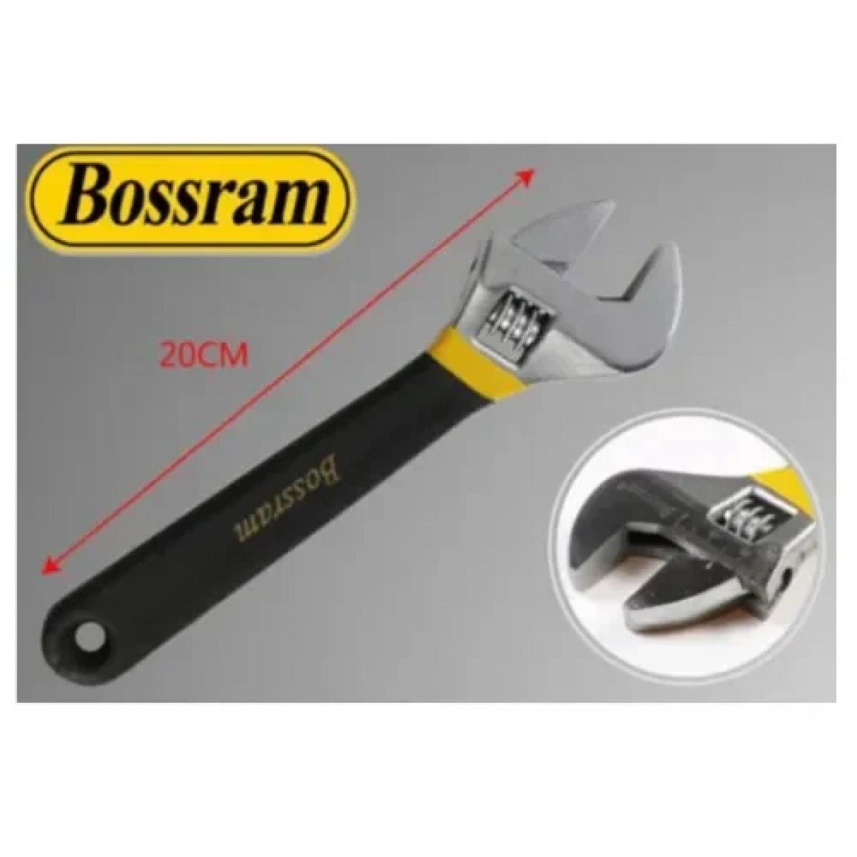 Γαλλικό Κλειδί 8'' 20cm Bossram 683499