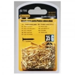 Σετ Καρφιά με Επίπεδη Κεφαλή 1.2x14mm 35g σε Χρυσό Χρώμα Bossram 683707