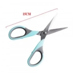 Ψαλίδι Γραφείου 14.5 cm Γκρι-Γαλάζιο Stelan 862816