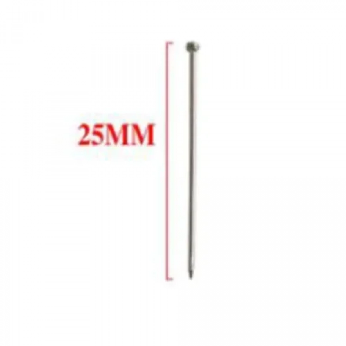 Καρφίτσες Ατσάλινες 25mm 200 τμχ Stelan 860196