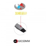 Μαγνητικό Ίσιο κατσαβίδι 6x150mm Bossram 869790