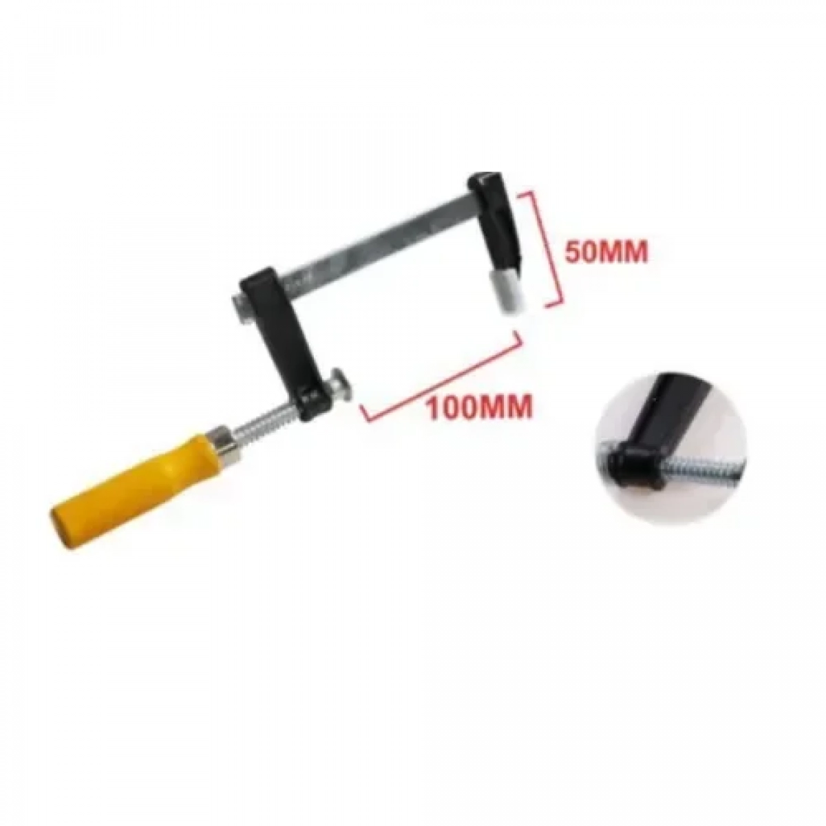 Μεταλλικός Σφιγκτήρας "F" Βαρέως Τύπου 50x100mm Bossram 624109
