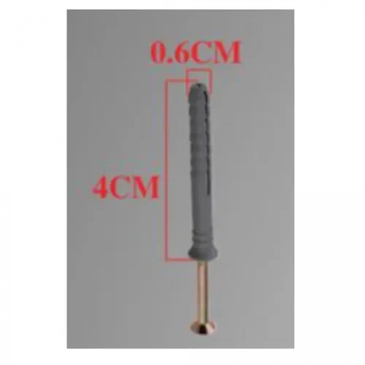 Βύσμα Ούπατ Διαστολής 6X40mm με Βίδα Σετ 7 Τεμάχια Bossram 990815