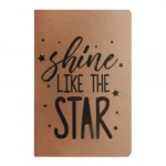 Σημειωματάριο 80 Φύλλων A5 Ριγέ 15x21 cm Shine Like The Star 888109