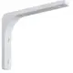 Βάση στήριξης ραφιού σε σχήμα L Λευκό 300x400x30 mm Bossram 682052