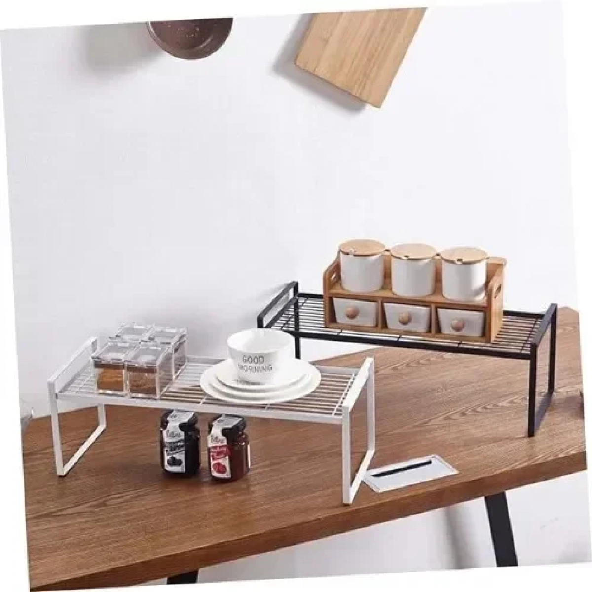 Μεταλλικό Ράφι Πολλαπλών Χρήσεων 20 x 21 x 34.5 cm 21805 Λευκό