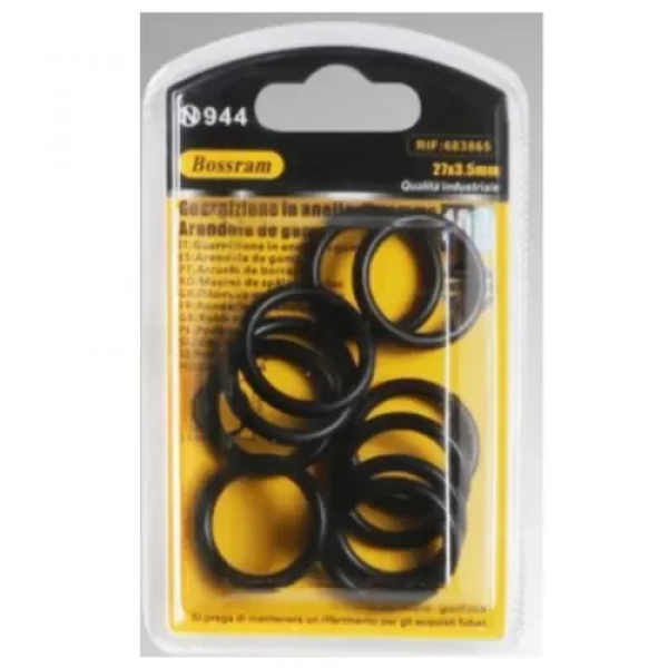 Σετ Λάστιχα Στεγανοποίησης 27x3.5mm 10 τμχ Bossram 683865