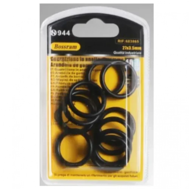 Σετ Λάστιχα Στεγανοποίησης 27x3.5mm 10 τμχ Bossram 683865