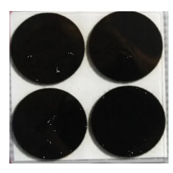 Τσοχάκια Επίπλων 40x5 mm Σετ 4 τμχ Μαύρα Bossram 625267