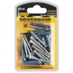 Βίδες με Ούπα 18 τμχ 3.5x38mm+Φ6mm Bossram 680748