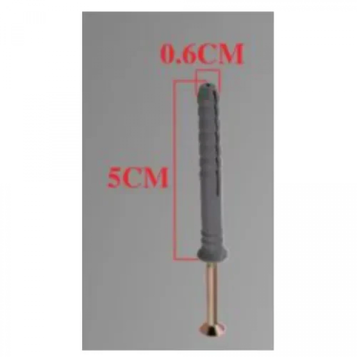 Βύσμα Ούπατ Διαστολής 6X50mm με Βίδα Σετ 6 Τεμάχια Bossram 990816