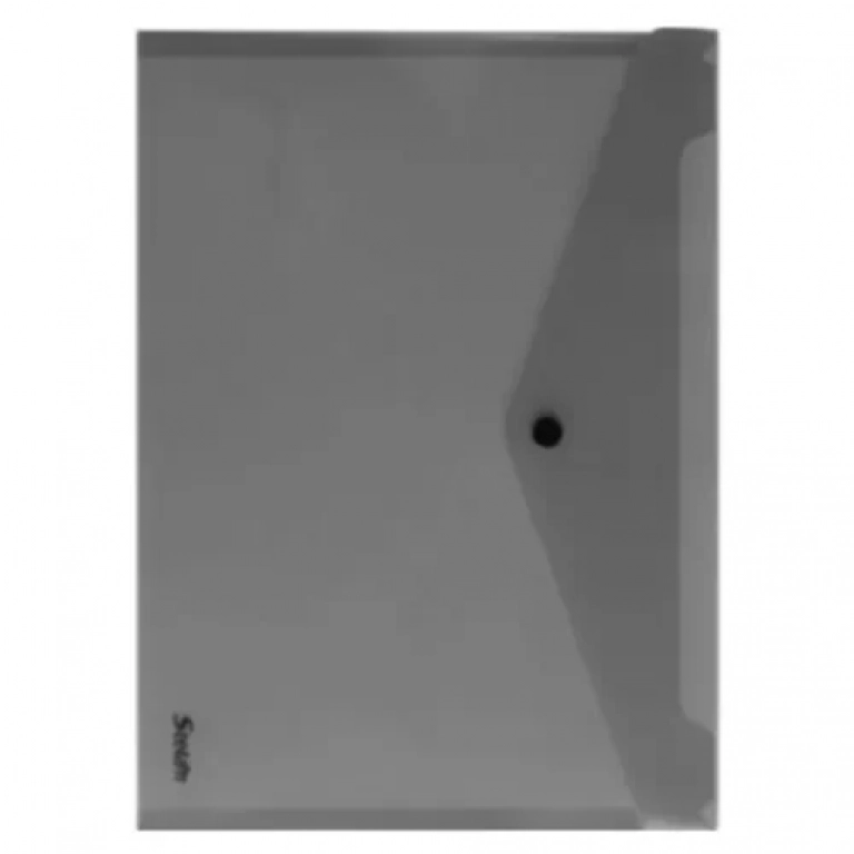 Φάκελος Α4 με Κουμπί 33x24 cm Γκρι Σκούρο 863931
