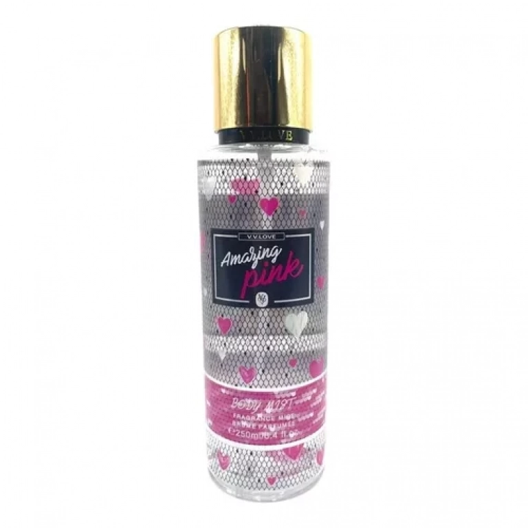 Body Mist Αρωματικό Σπρέι Σώματος 250ml VV Love - Amazing Pink VL9056-116