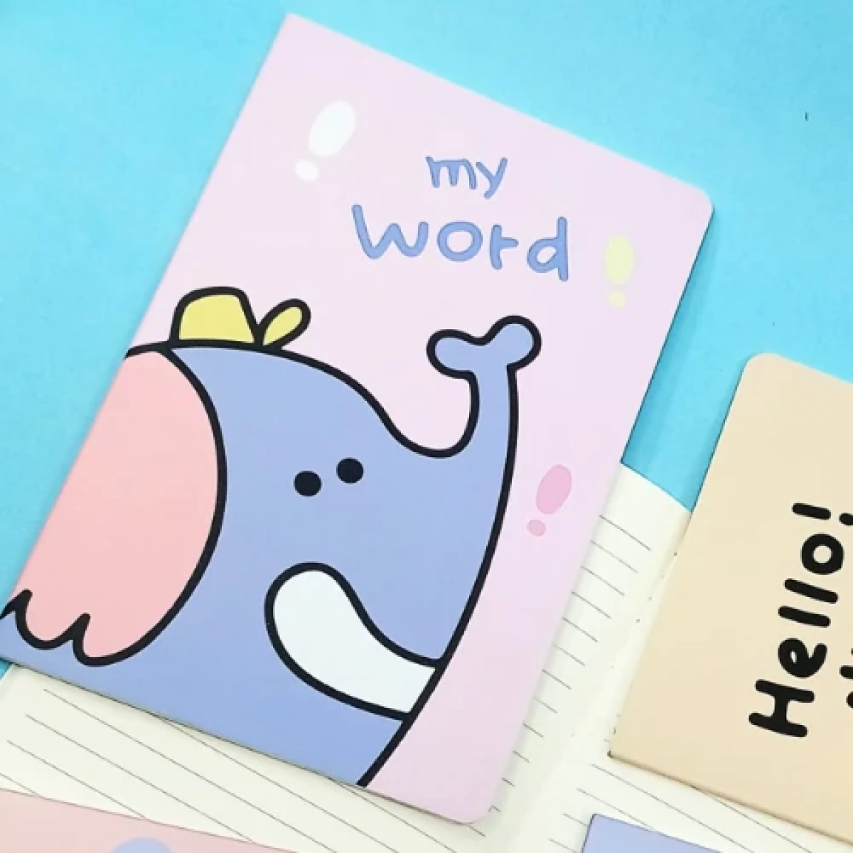Σημειωματάριο 80 Φύλλων A5 Ριγέ 15x21 cm My Word 888105