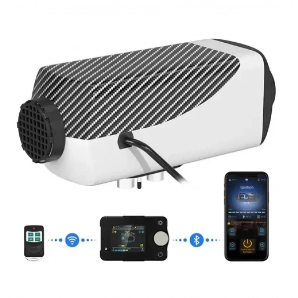 Αερόθερμο Diesel 12V 5KW-8KW εφαρμογή Bluetooth - Air Condition & Heater Mode