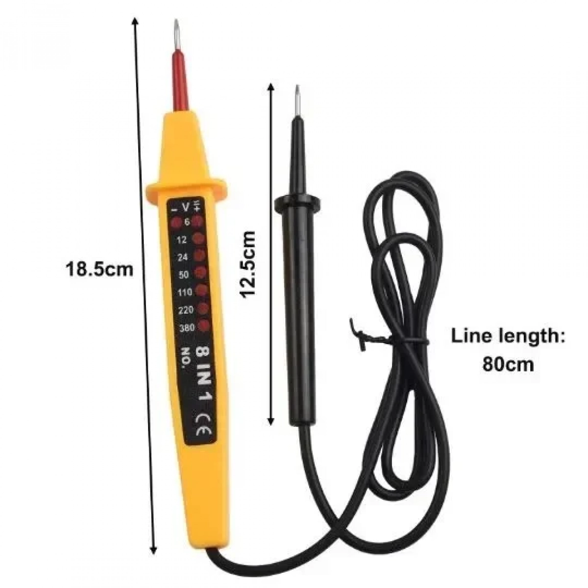 Ανιχνευτής Τάσης Voltage Tester 8 σε 1