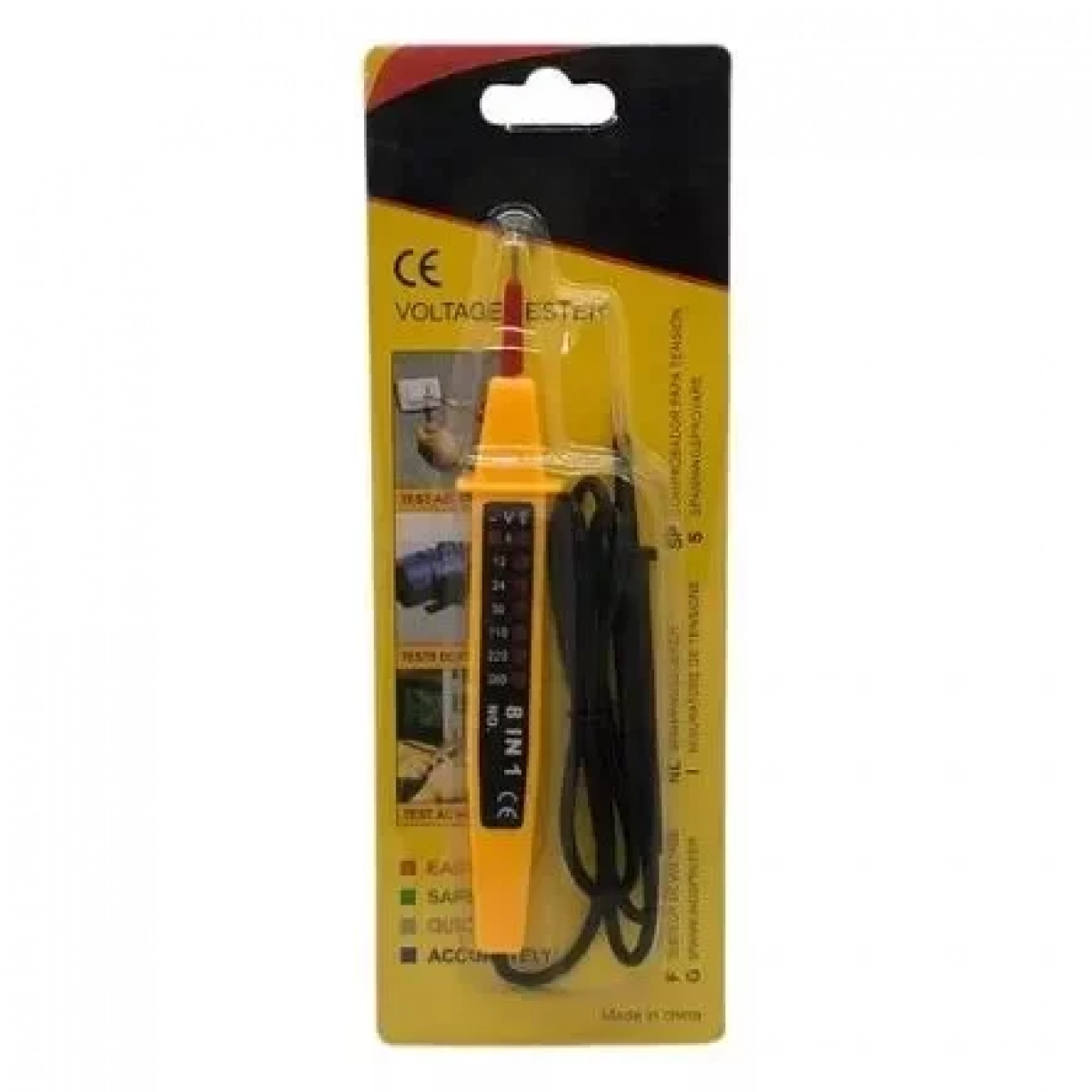 Ανιχνευτής Τάσης Voltage Tester 8 σε 1