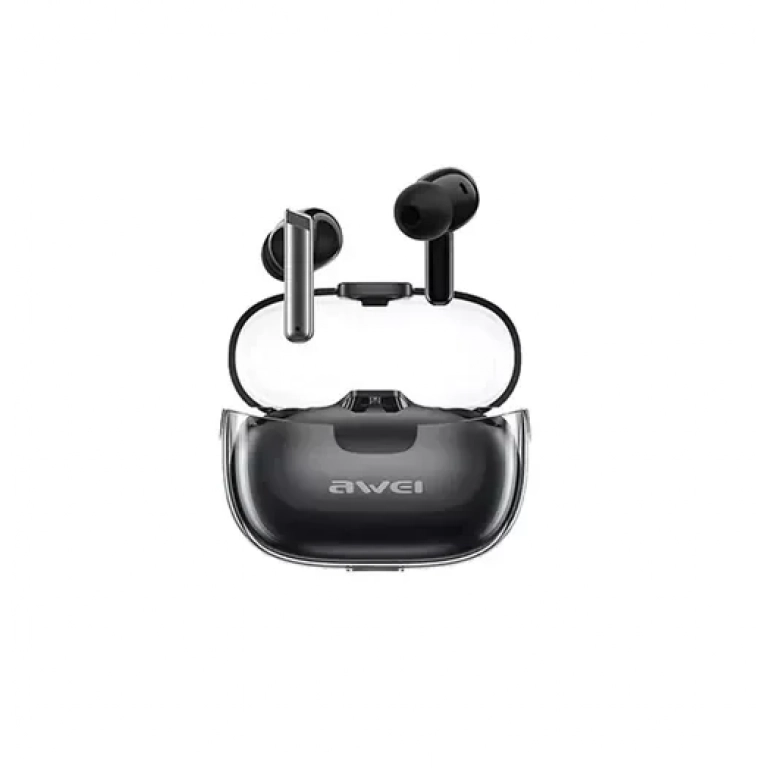 Ασύρματα ακουστικά Bluetooth 5.3 με θήκη φόρτισης Awei T52 – μαύρο