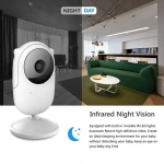 Ασύρματο Baby monitor 2.4″ 360 μοίρες Night Vision SM25 - Image 6