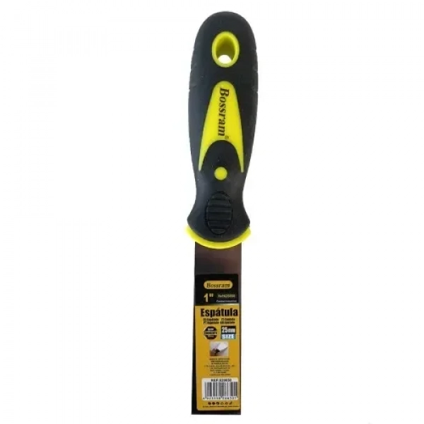 Μαχαίρι Σοβατίσματος 2.5cm με Πλαστική Λαβή Bossram 626650