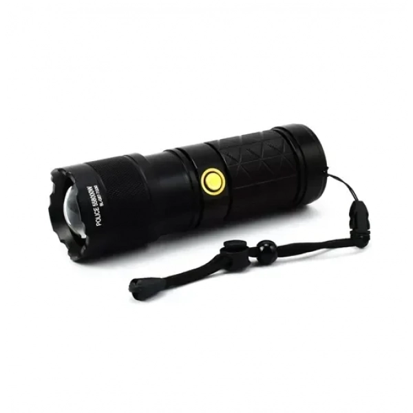 Διπλός φακός Tactical LED αλουμινίου λευκού/κόκκινου φωτισμού X-Balog BL-G87-TG30 – μαύρο