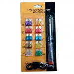 Δοκιμαστικό Κατσαβίδι Με 10 Ασφάλειες Αυτοκινήτου