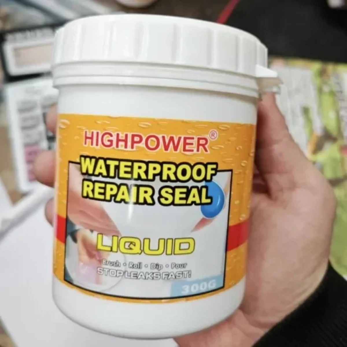 Επαλειφόμενο Στεγανωτικό Υγρό 300gr - Highpower Waterproof Repair Seal
