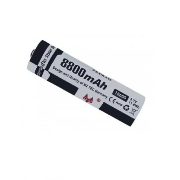 Eπαναφορτιζόμενη μπαταρία Μ2 18650 FEIMAO-8800mAh 3.7V