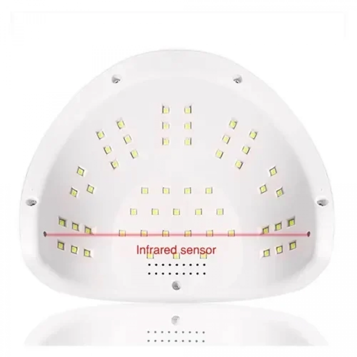 Επαγγελματικό φουρνάκι νυχιών 160W UV/Led – T4 λευκό - Image 4