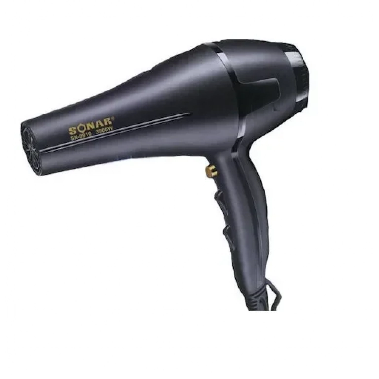 Επαγγελματικό πιστολάκι μαλλιών 3900W Sonar SN-9910 μαύρο