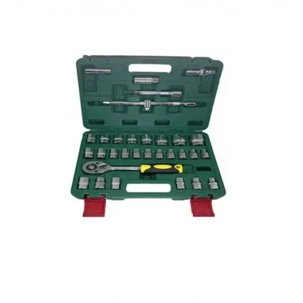 Εργαλειοθήκη με καστάνια σετ 32 τεμάχια MLG TOOLS MLG-6308-1