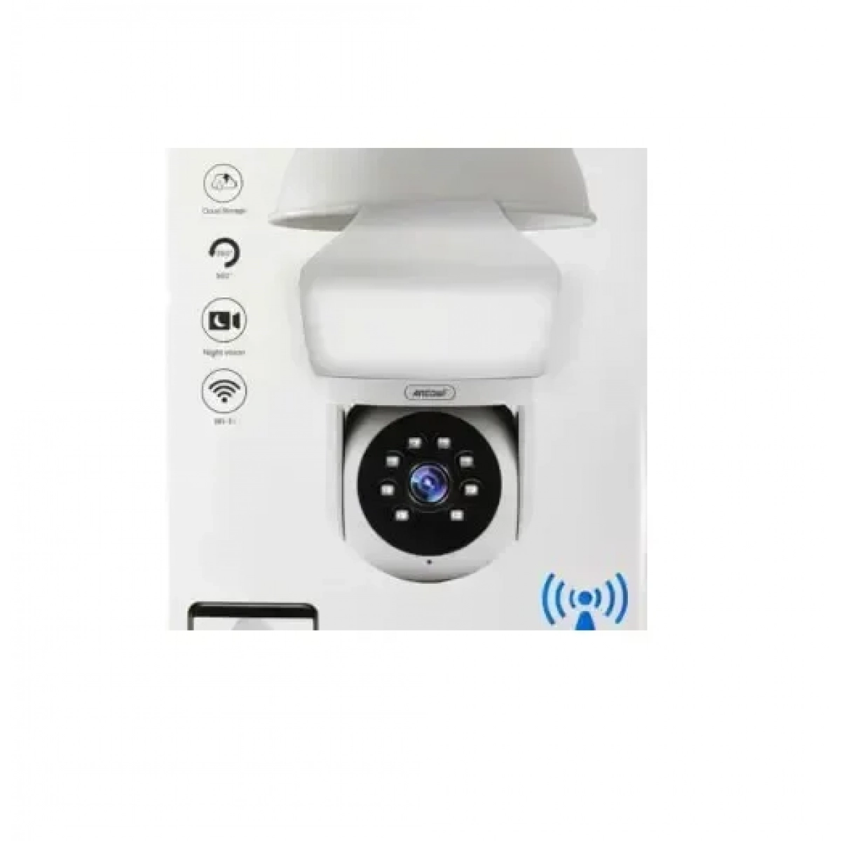 Έξυπνη κάμερα 4K HD Wifi IP σε σχήμα λάμπας Andowl Q-S600 - Image 3