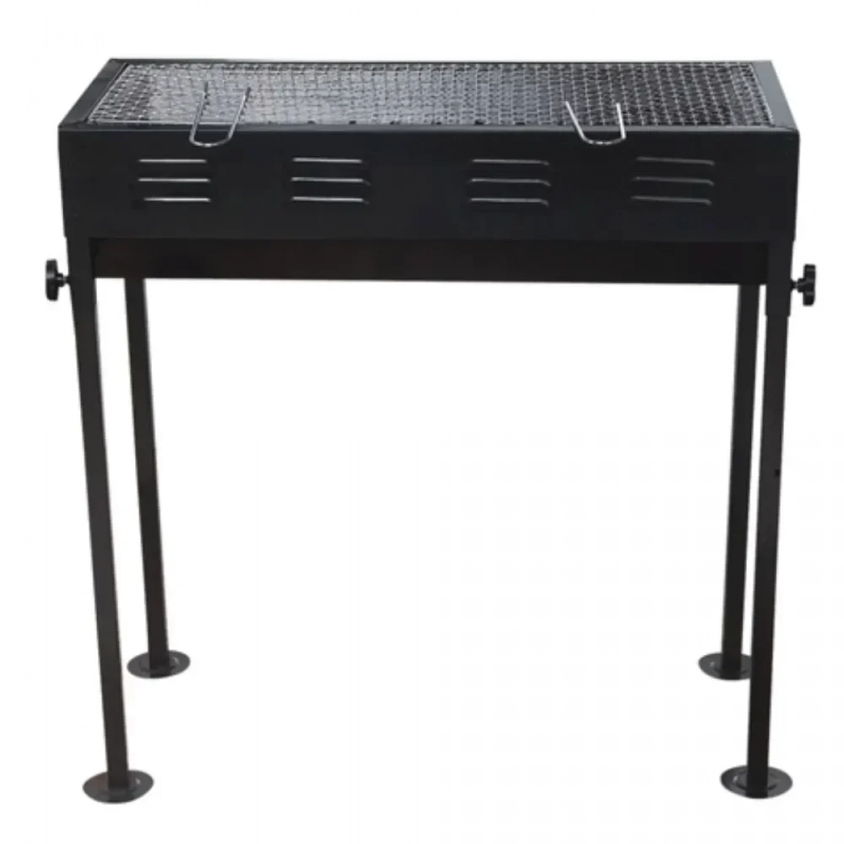 Φορητή Πτυσσόμενη Ψησταριά Κάβρουνου 65x30x67cm - Μάυρο - Photo2