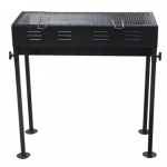 Φορητή Πτυσσόμενη Ψησταριά Κάβρουνου 65x30x67cm - Μάυρο - Photo2