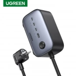 Φορτιστής GaN III UGREEN CD268 100W PDx3 & QC3.0x1 & ACx2 60167