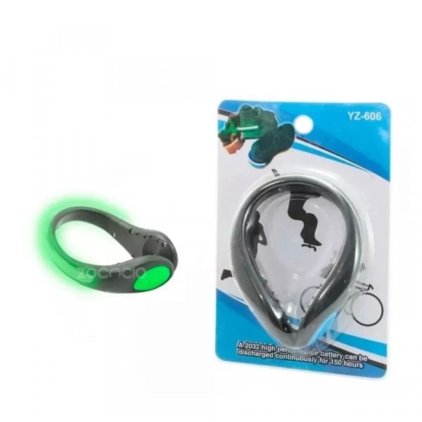 Φωτάκι Φτέρνας Παπουτσιού LED YZ-606, Πράσινο - Photo1