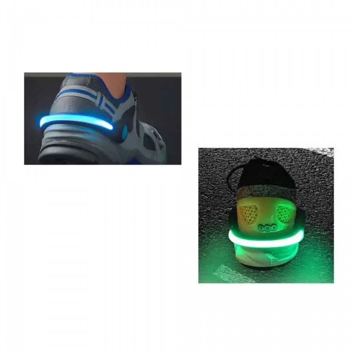 Φωτάκι Φτέρνας Παπουτσιού LED YZ-606, Πράσινο - Photo2