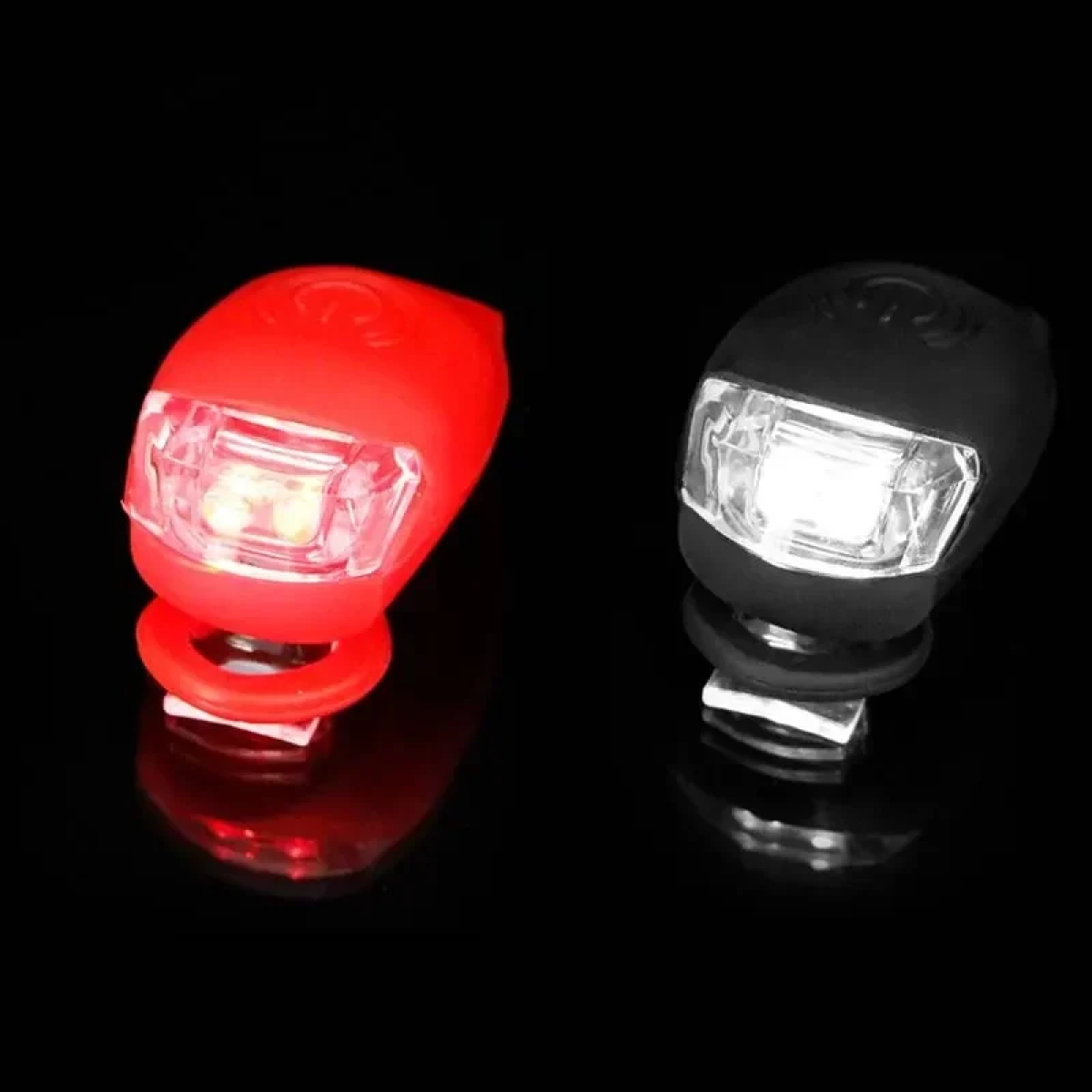 Φωτάκια LED Για Ποδήλατο Σετ 2 Τεμαχίων HJ008-2
