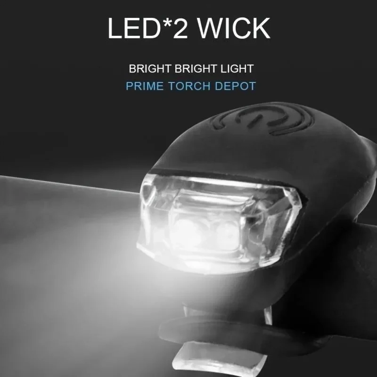 Φωτάκια LED Για Ποδήλατο Σετ 2 Τεμαχίων HJ008-2