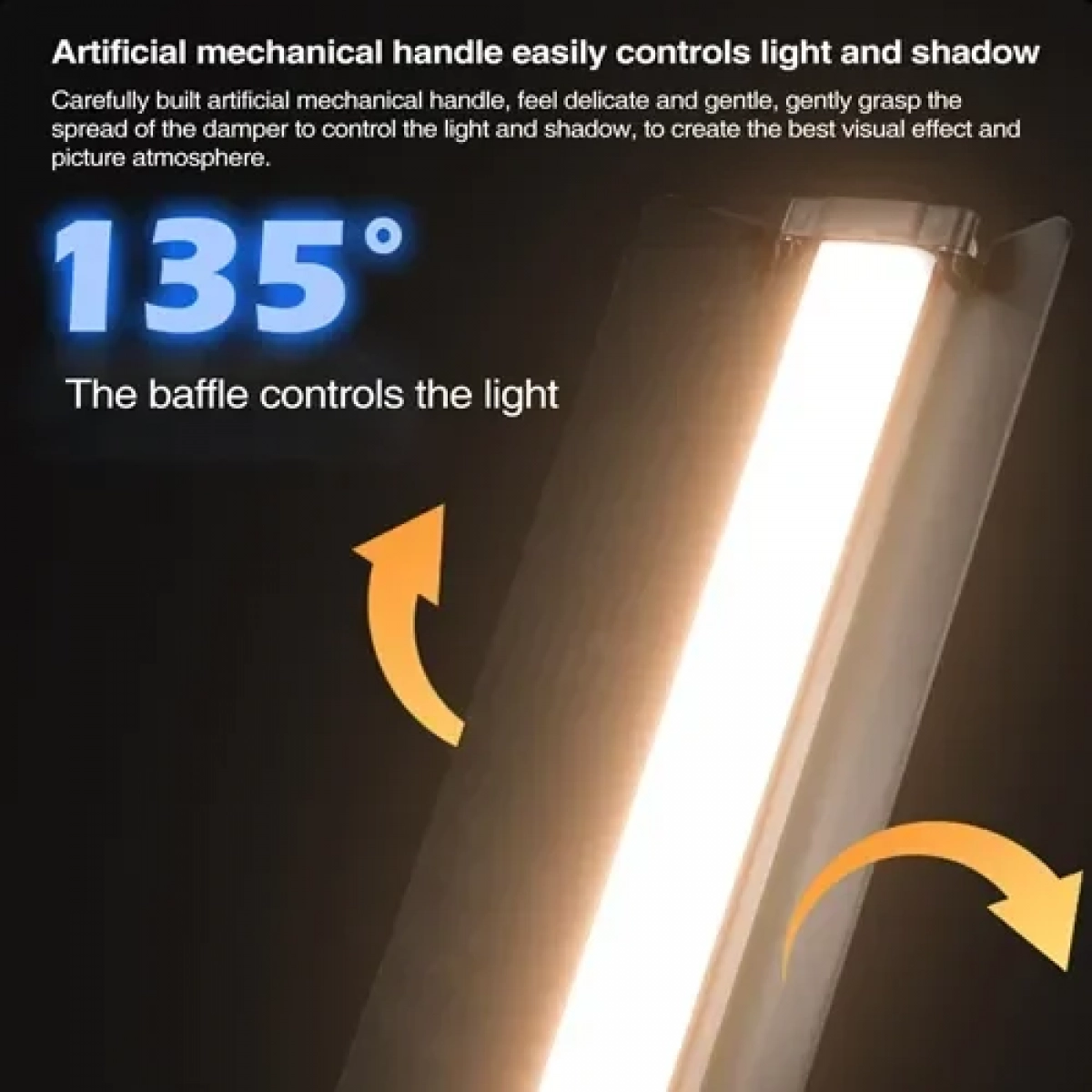 Φωτιστικό χειρός RGB LED για λήψη φωτογραφίας/βίντεο 30W ZGRL - Image 5
