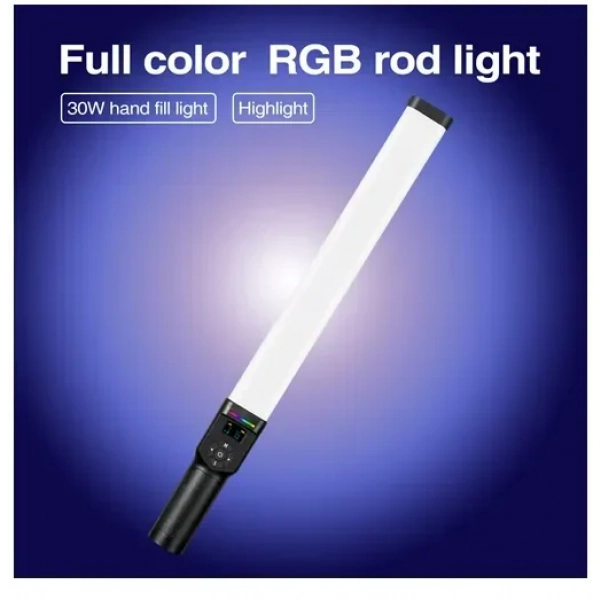 Φωτιστικό χειρός RGB LED για λήψη φωτογραφίας/βίντεο 30W ZGRL