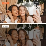 Φωτιστικό Selfie LED με κλιπ για βίντεο/φωτογραφία με δυνατότητα ρύθμισης 3000K-9900K M15 - Image 6