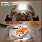 Φωτιστικό Selfie LED με κλιπ για βίντεο/φωτογραφία με δυνατότητα ρύθμισης 3000K-9900K M15 - Image 7