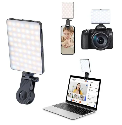 Φωτιστικό Selfie Led Με Κλιπ Για Βίντεο/Φωτογραφία Με Δυνατότητα Ρύθμισης 3000K-9900K M15