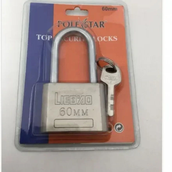 Λουκέτο Πολλαπλών Χρήσεων 60mm Μακρύλαιμο LIEB'AO Top Security