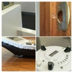 HEB-25 Αυτοκόλλητα Διάφανα Προστατευτικά Μαξιλαράκια Σιλικόνης για Επιφάνειες Επίπλων 25 τμχ, Διαστάσεις 10x3mm - Photo3