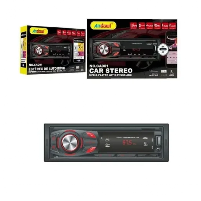Ηχοσύστημα αυτοκινήτου (Bluetooth/USB/AUX/WiFi/GPS) Andowl CA001