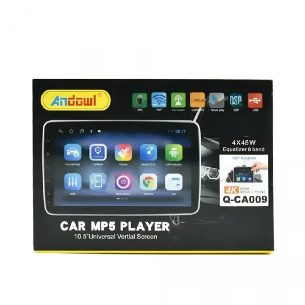 Ηχοσύστημα αυτοκινήτου Universal 2DIN (Bluetooth/USB/GPS) με οθόνη αφής 10.5" Andowl Q-CA009 - Image 7