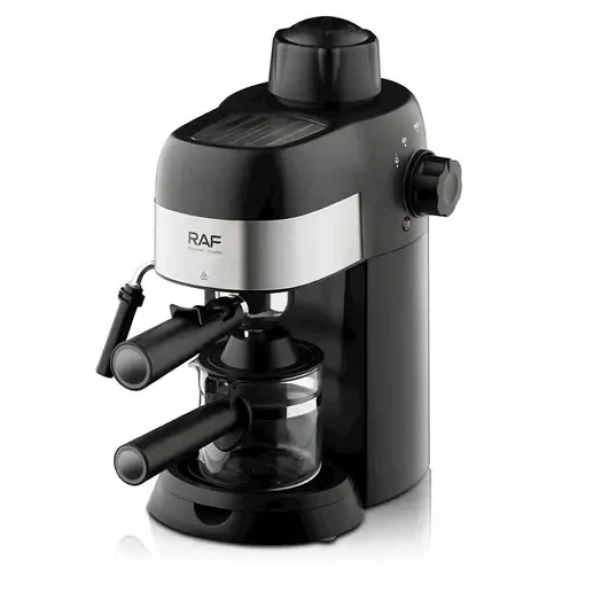 Ηλεκτρική μηχανή καφέ espresso 800W 240ml RAF R.133 μαύρο